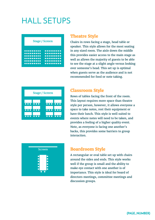 Hotel Event Venue Proposal Template